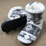 Botas peluche polar Navidad