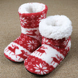 Botas peluche polar Navidad