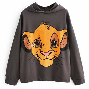 Sudadera OverSize Rey León