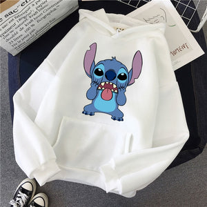 Sudaderas Stitch (Blancas y Rosas)