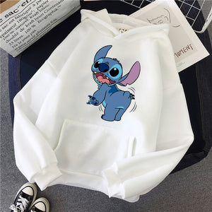 Sudaderas Stitch (Blancas y Rosas)