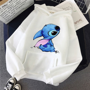 Sudadera Hoodie Stitch chica – CartoonModa