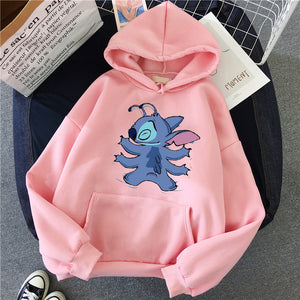 Sudaderas Stitch (Blancas y Rosas)