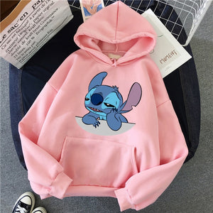 Sudaderas Stitch (Blancas y Rosas)