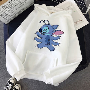 Sudaderas Stitch (Blancas y Rosas)