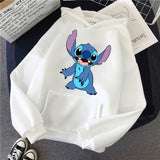 Sudaderas Stitch (Blancas y Rosas)