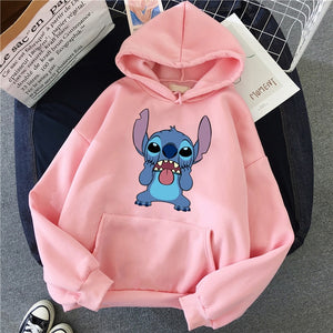 Sudaderas Stitch (Blancas y Rosas)