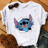 Camisetas Blancas Stitch