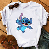 Camisetas Blancas Stitch