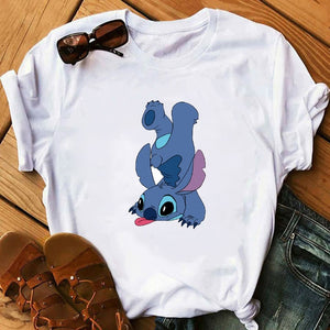 Camisetas Blancas Stitch