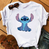 Camisetas Blancas Stitch