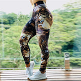 Leggins elásticos push up gym mujer