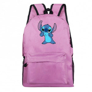 Mochila unisex Stitch bordado