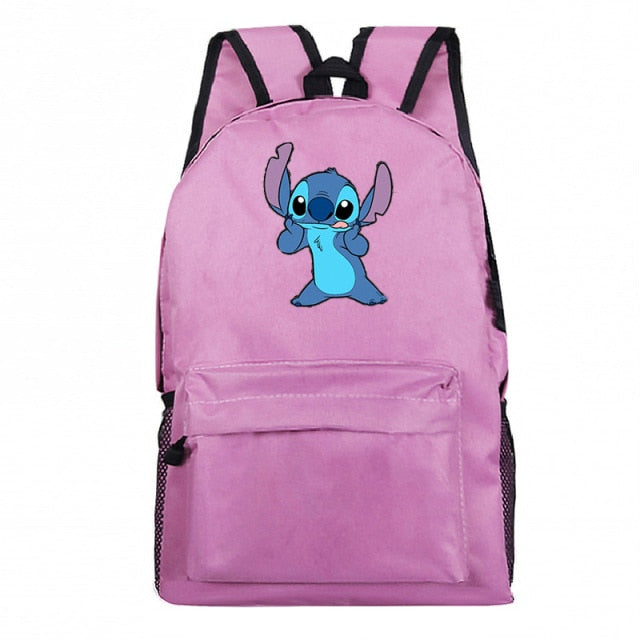 Mochila unisex Stitch bordado