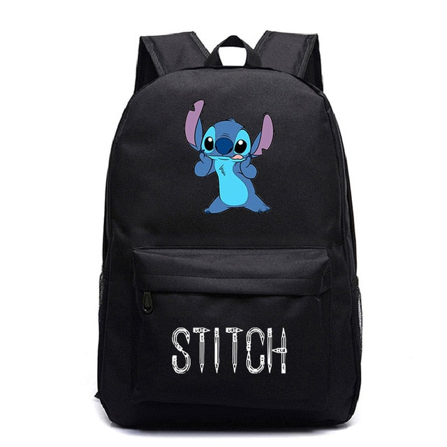 Mochila unisex Stitch bordado