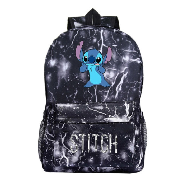 Mochila unisex Stitch bordado