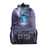 Mochila unisex Stitch bordado