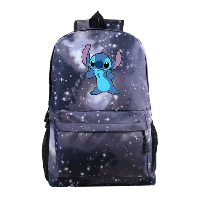 Mochila unisex Stitch bordado