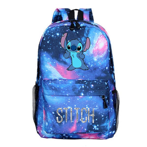 Mochila unisex Stitch bordado