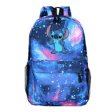 Mochila unisex Stitch bordado