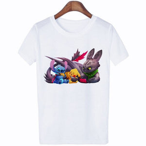 Camiseta Stitch chica