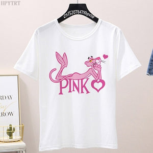 Camiseta manga corta Pink Panther chica