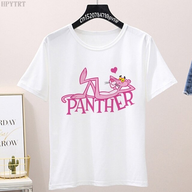 Camiseta manga corta Pink Panther chica