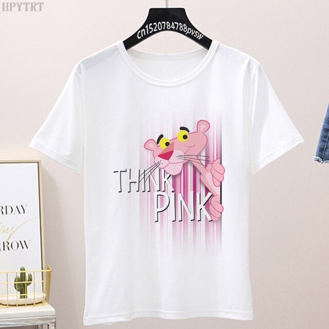 Camiseta manga corta Pink Panther chica