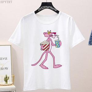 Camiseta manga corta Pink Panther chica