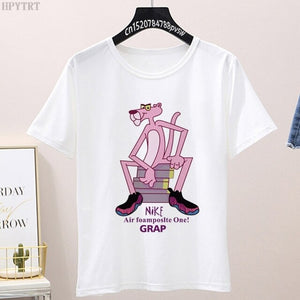 Camiseta manga corta Pink Panther chica