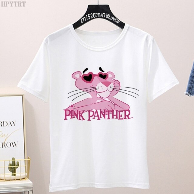 Camiseta manga corta Pink Panther chica