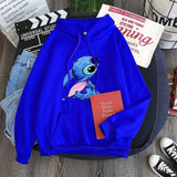 Sudaderas Stitch (Amarillas, Rojas, Moradas, Negras y Naranjas)