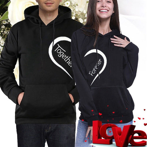 Sudadera Hoodie parejas corazon