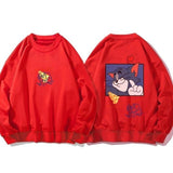 Sudadera sin capucha Tom y Jerry