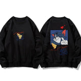 Sudadera sin capucha Tom y Jerry