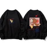 Sudadera sin capucha Tom y Jerry