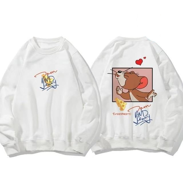 Sudadera sin capucha Tom y Jerry