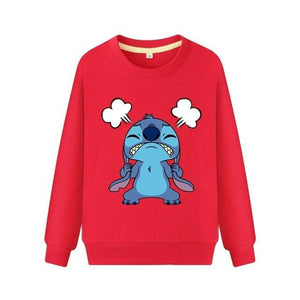 Sudadera Stitch V2 sin capucha (5 colores)