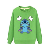 Sudadera Stitch V2 sin capucha (5 colores)