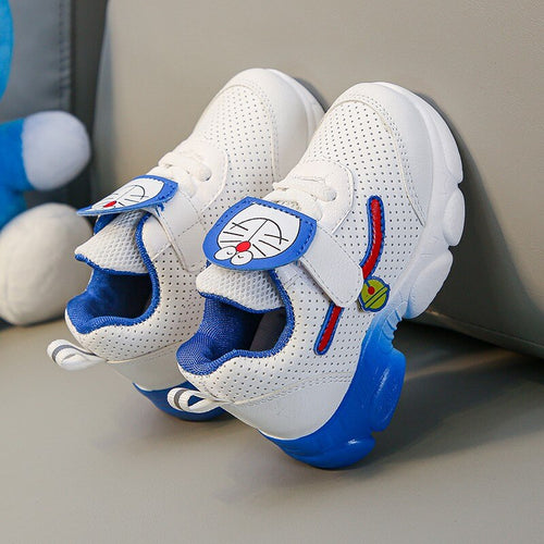 Zapatillas Doraemon niño piel