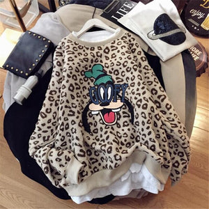 Sudadera Hoodie animal print Goofy