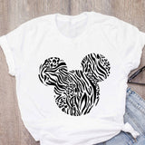 Camiseta Minnie animal print