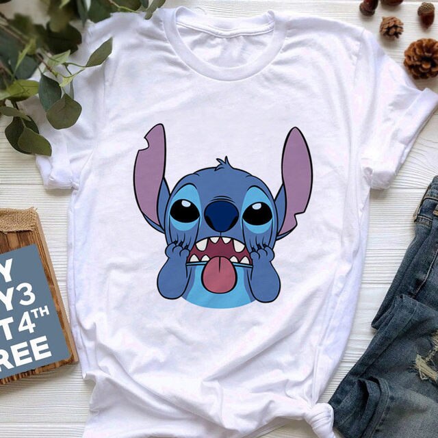 Camiseta manga corta  Stitch