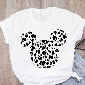 Camiseta Minnie animal print