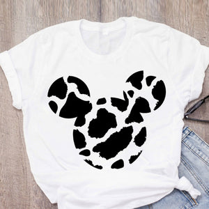 Camiseta Minnie animal print