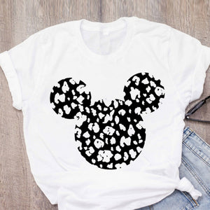 Camiseta Minnie animal print