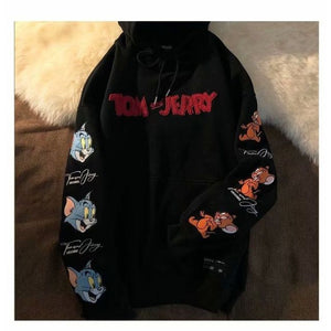 Sudadera unisex Tom y Jerry