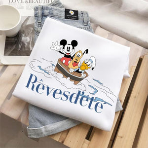 Camiseta Mickey Mouse Mujer