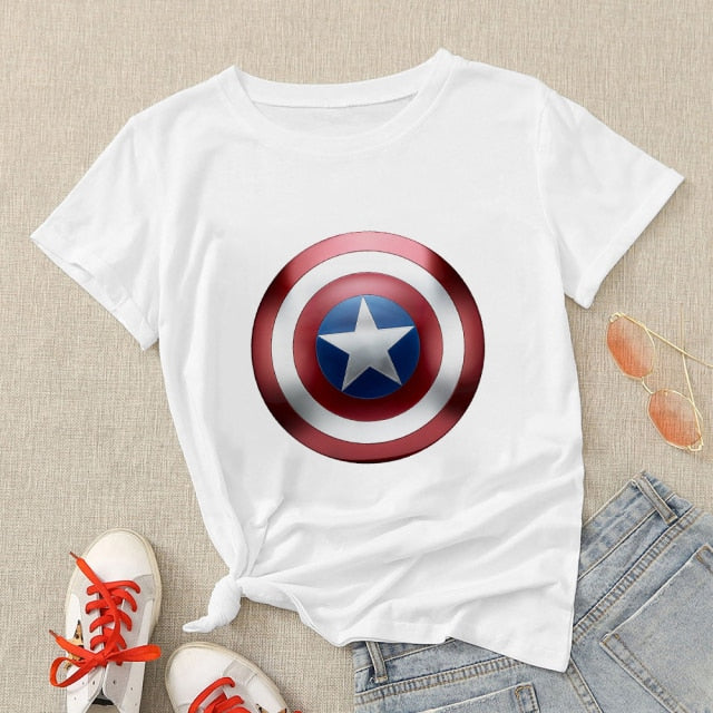 Camiseta manga corta Capitan America