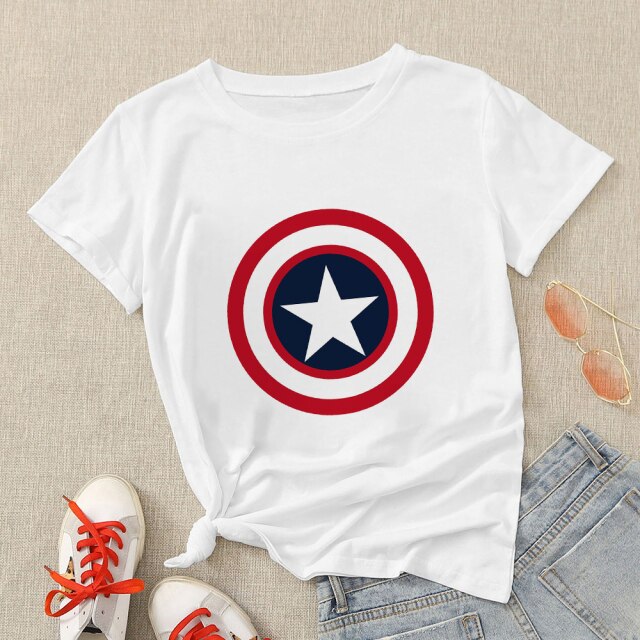 Camiseta manga corta Capitan America